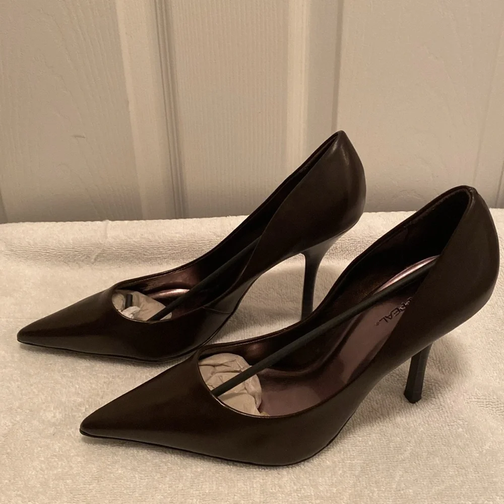 Brand New X-APPEAL Brown Stiletto Heels…size 9 - Picture 4 of 8
